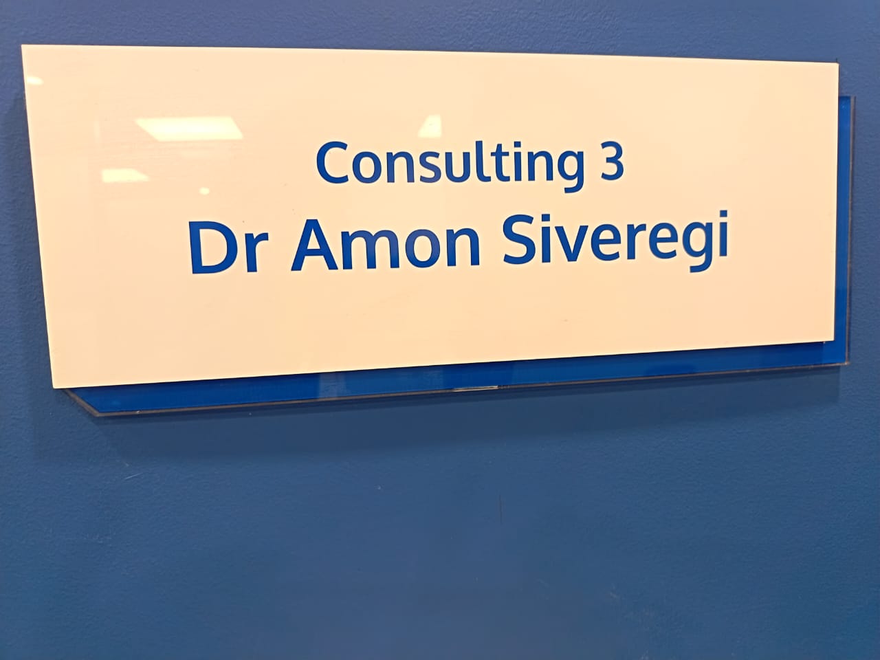 Examination room with ultrasound scanner at Dr Siveregi's rooms, Crestcare Hospital Malmesbury